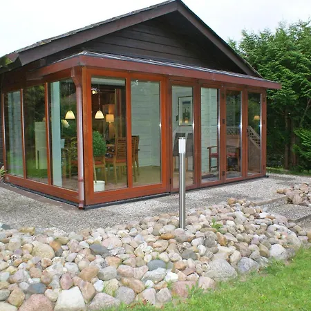 Holiday home Blockhaus Mit Wlan Und Wintergarten Damp